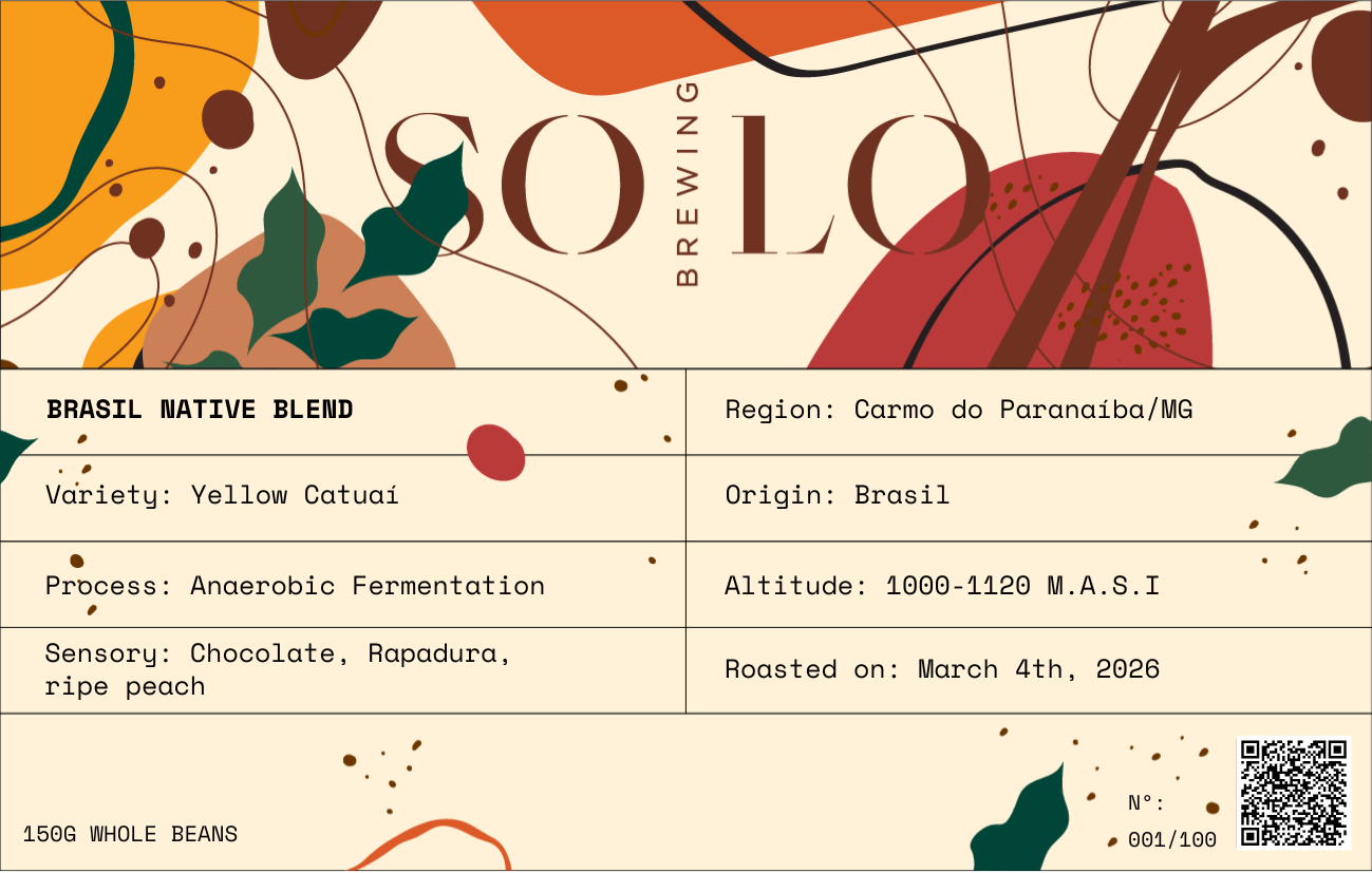 Brasil Native Blend – Exclusive Brazilian small batch 150g