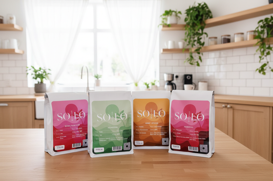 1kg bags in modern kitchen