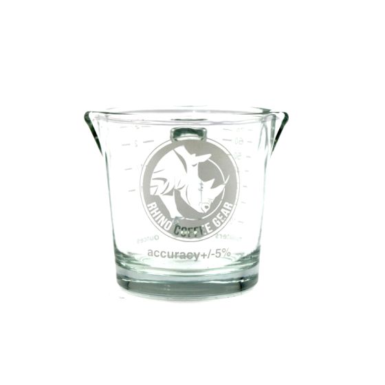 RHINO SHOT GLASS DOUBLE SPOUT