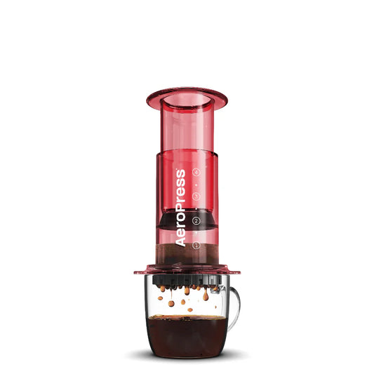 AEROPRESS ROJO TRANSPARENTE