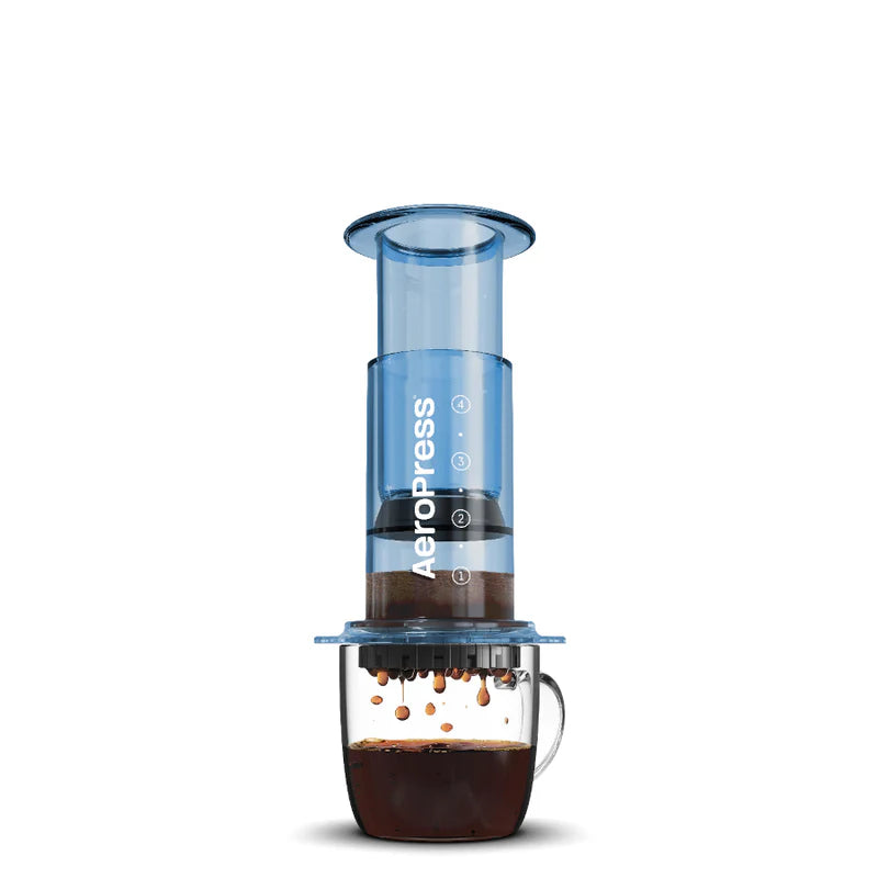 AeroPress Clear Blue