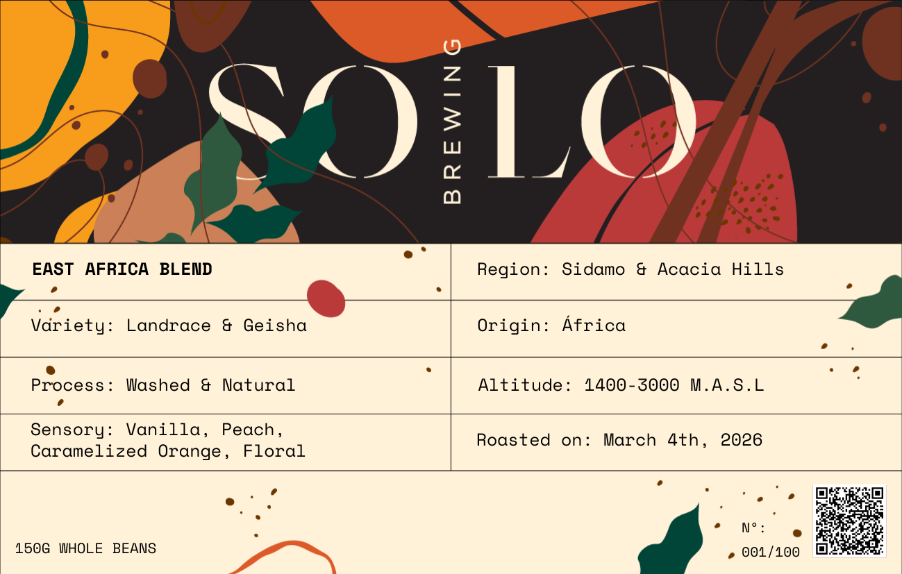 East Africa Blend – Exclusive African small batch 150g