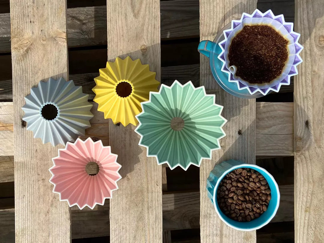 Origami Brewer Dripper Ceramic M 02