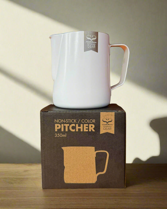 PITCHER WHITE 350ML - ESPRESSO GEAR