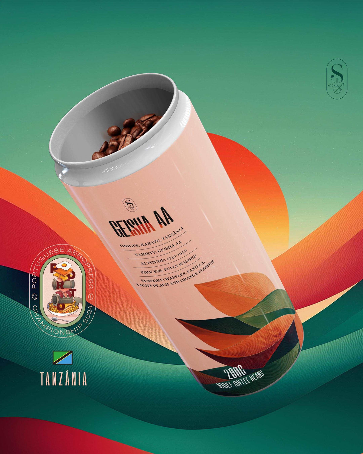 Geisha AA – Leon Christianakys – Portuguese Aeropress Coffee 200g