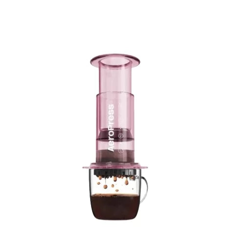 AEROPRESS ROSA TRANSPARENTE