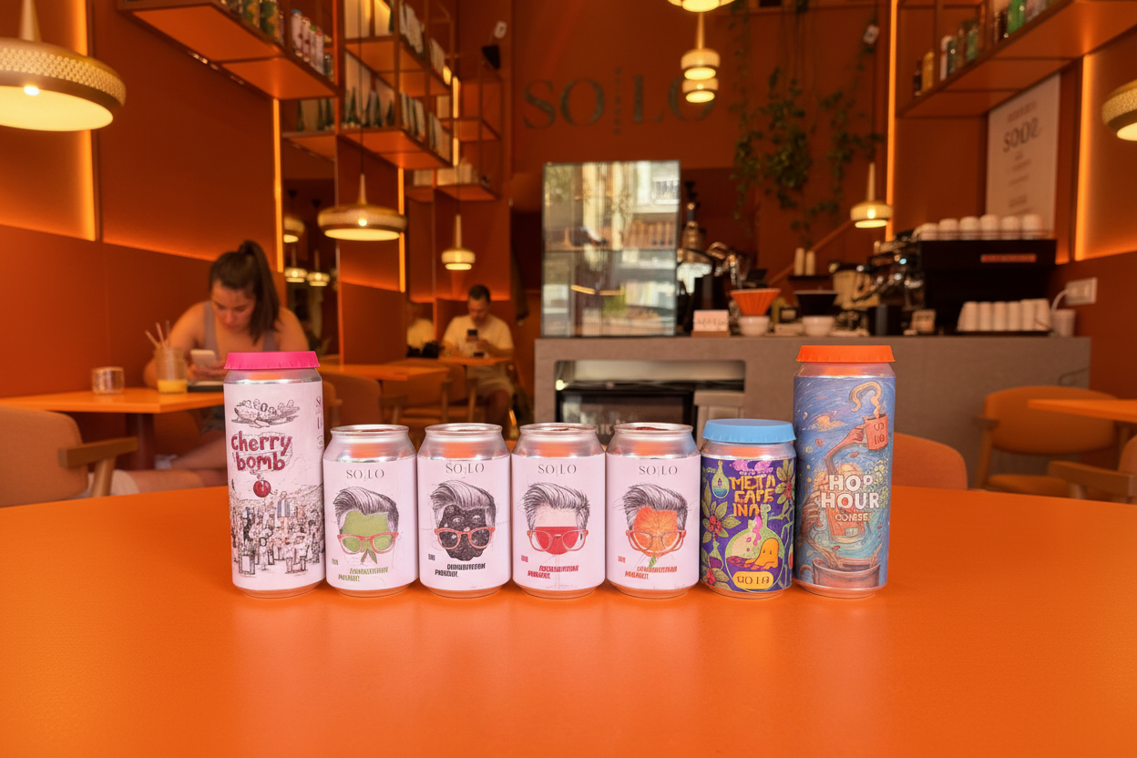 All 7 Cans — SOLO Bar Setting