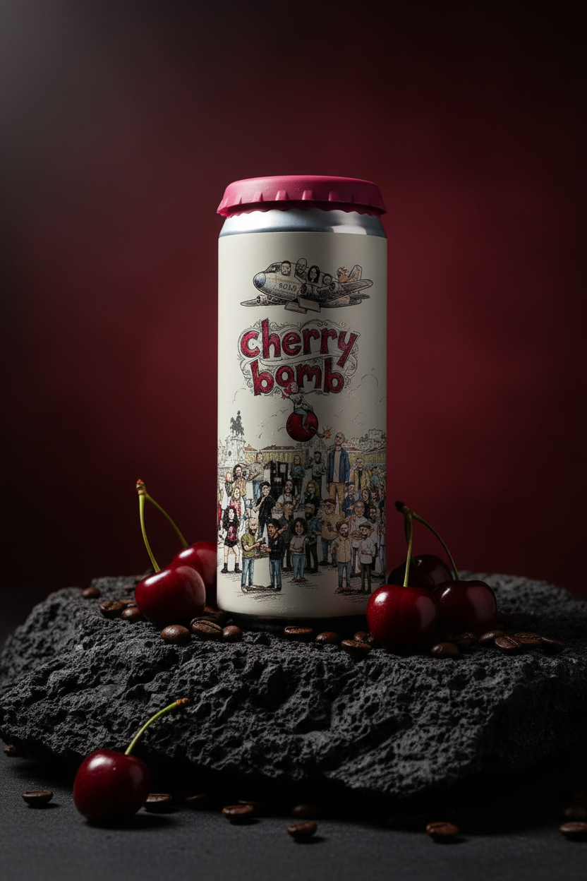 Cherry Bomb – Dark Moody Background
