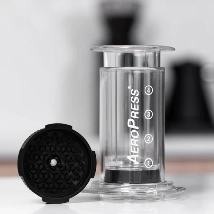 AEROPRESS TRANSPARENTE PÚRPURA